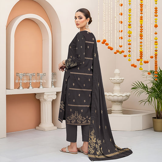 3-Piece Premium Viscose Suit - 1215