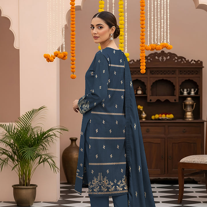 3-Piece Premium Viscose  Suit - 1217