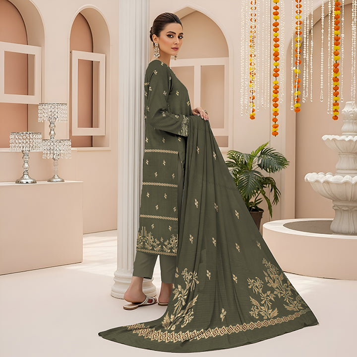 3-Piece Premium Viscose Suit - 1216