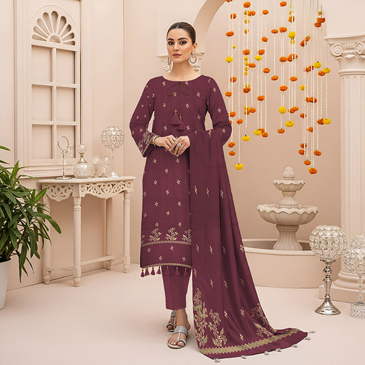 3-Piece Premium Viscose  Suit - 1220