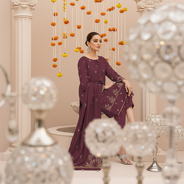 3-Piece Premium Viscose  Suit - 1220